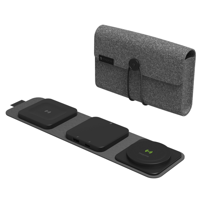 mophie Snap Plus MagSafe Multi Device Travel Charger Black