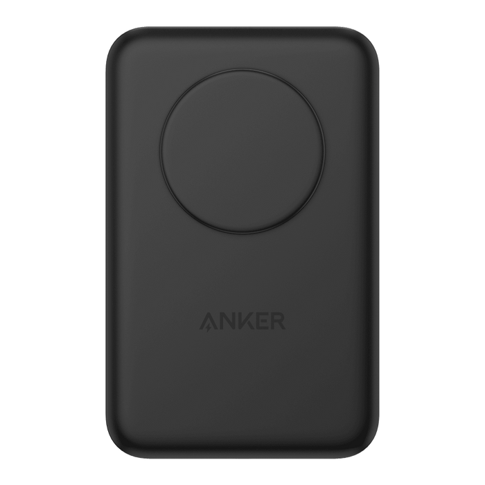 PopSockets Anker MagGO Magnetic Battery Charger with Grip for MagSafe Devices Black
