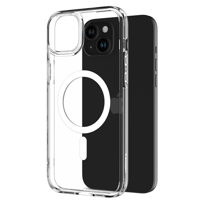 Spigen Crystal Hybrid MagSafe Case for Apple iPhone 15 White