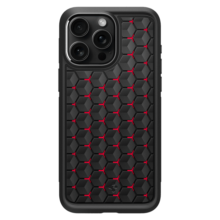 Spigen Cryo Armor Case for Apple iPhone 15 Pro Max Red