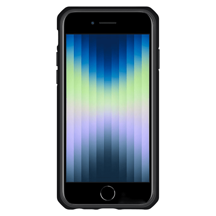 ITSKINS Spectrum Solid Case for Apple iPhone SE 2022 / SE 2020 / 8 / 7 / 6s / 6 Plain Black