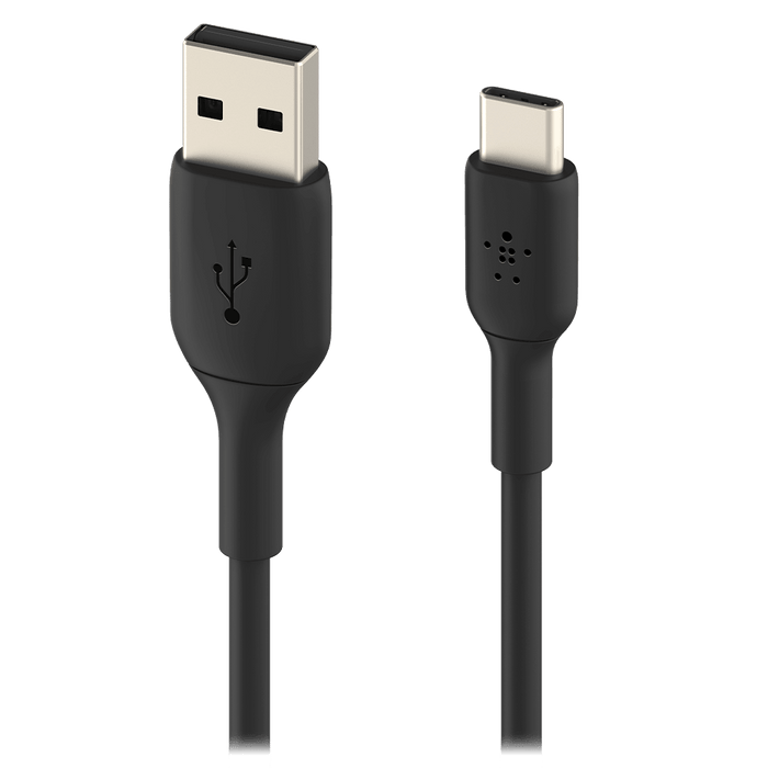 Belkin Boost Up Charge USB A to USB C Cable 3ft Black