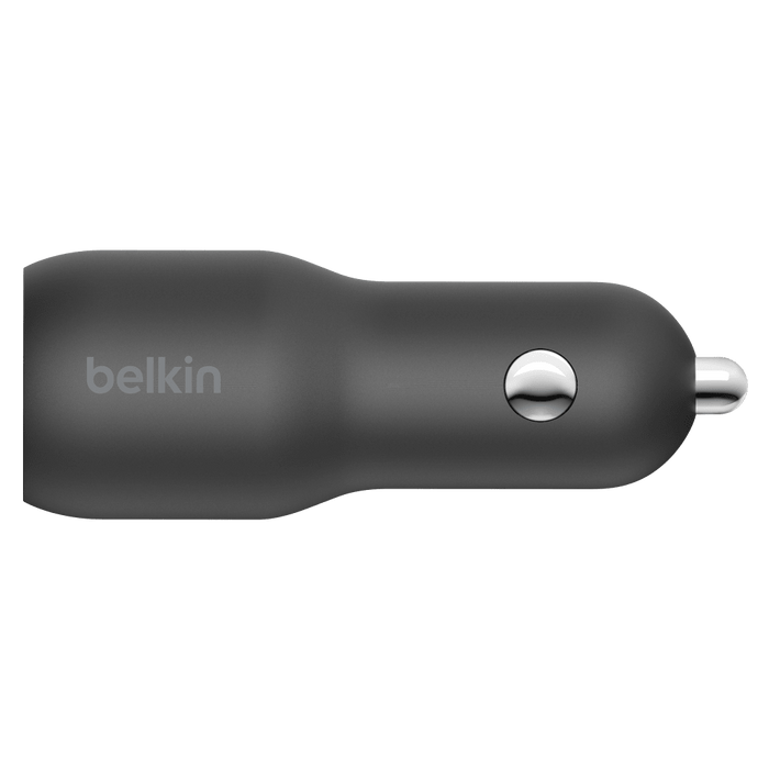 Belkin Boost Up Charge Dual Port USB A PD Car Charger 37W with PPS Black