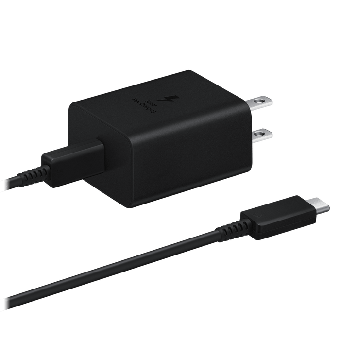 Samsung Power Adapter 45W PD with USB C Cable 1.8m Black