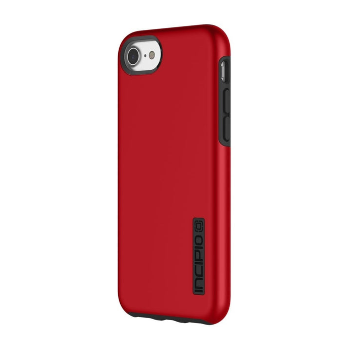 Incipio DualPro Case for Apple iPhone SE 2022 / SE 2020 / 8 / 7 / 6s / 6 Iridescent Red and Black