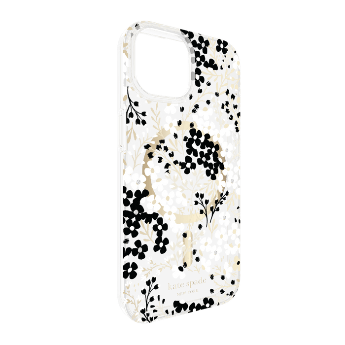 Kate Spade New York Protective Hardshell MagSafe Case for Apple iPhone 15 / iPhone 14 / iPhone 13 Multi Floral