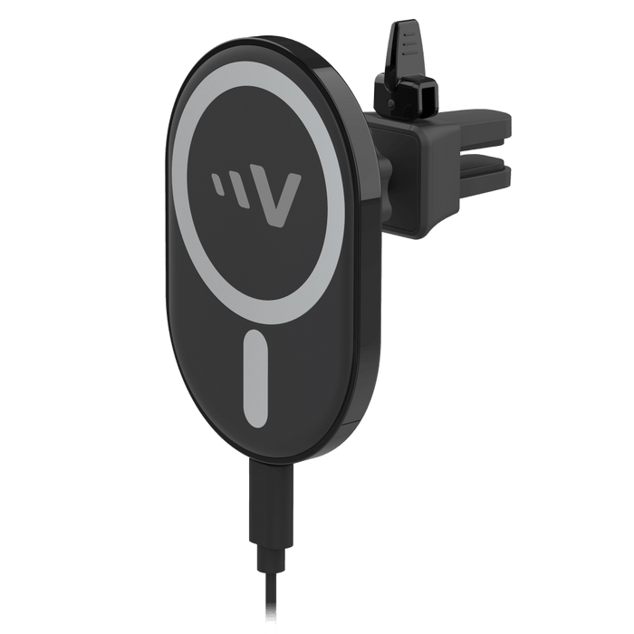 Ventev 15W Magnetic Wireless Car Charger Mount Black