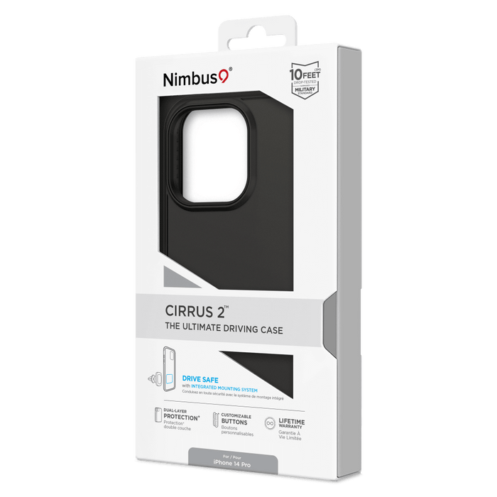 Nimbus9 Cirrus 2 Case for Apple Apple iPhone 14 Pro Black