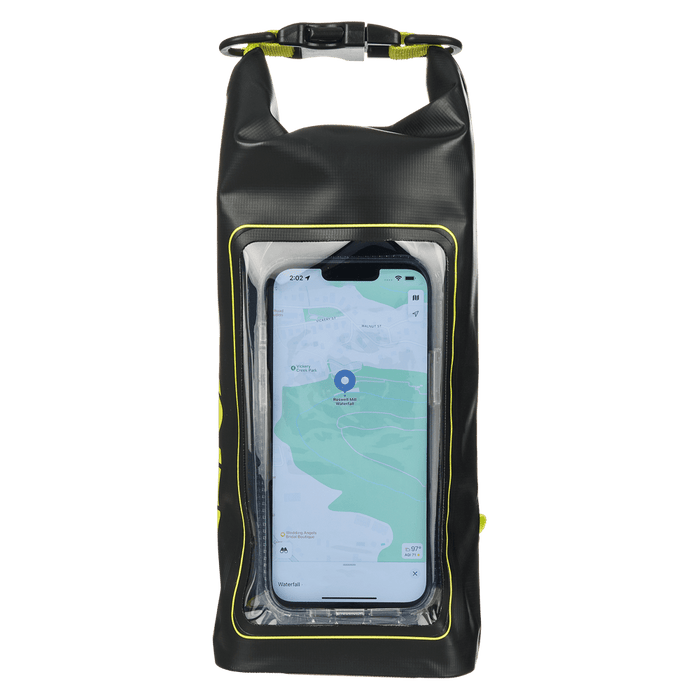 Pelican Marine Water Resistant Dry Bag 2 Liter Black and Hi-Vis Yellow