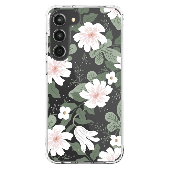 Rifle Paper Co Ultra Slim Case with Antimicrobial for Samsung Galaxy S23 Plus Willow