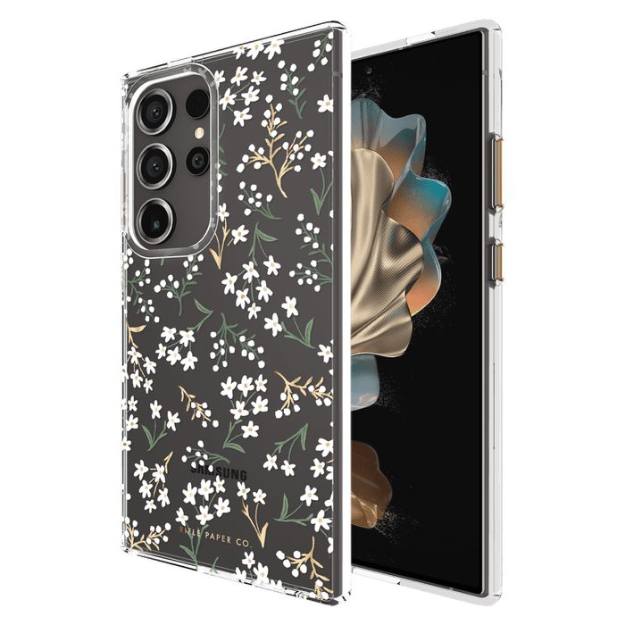 Rifle Paper Co Ultra Slim Antimicrobial Case for Samsung Galaxy S24 Ultra Petite Fleurs
