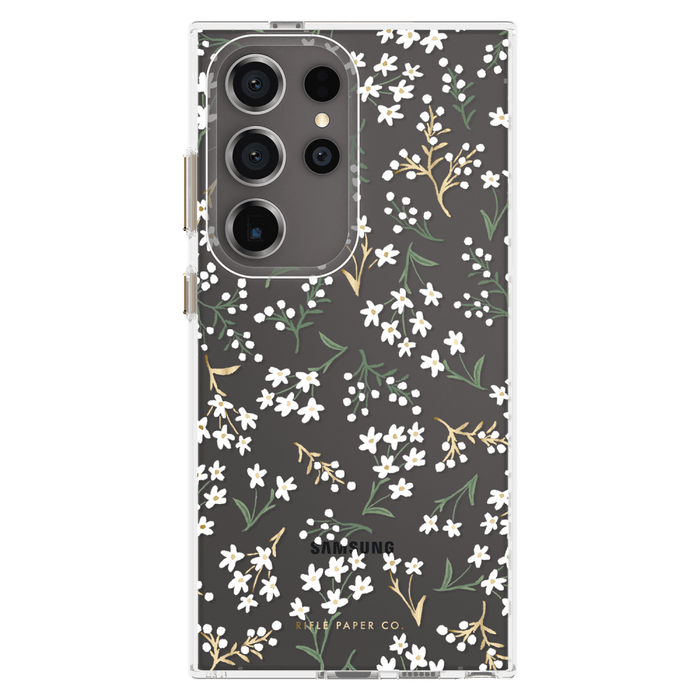 Rifle Paper Co Ultra Slim Antimicrobial Case for Samsung Galaxy S24 Ultra Petite Fleurs