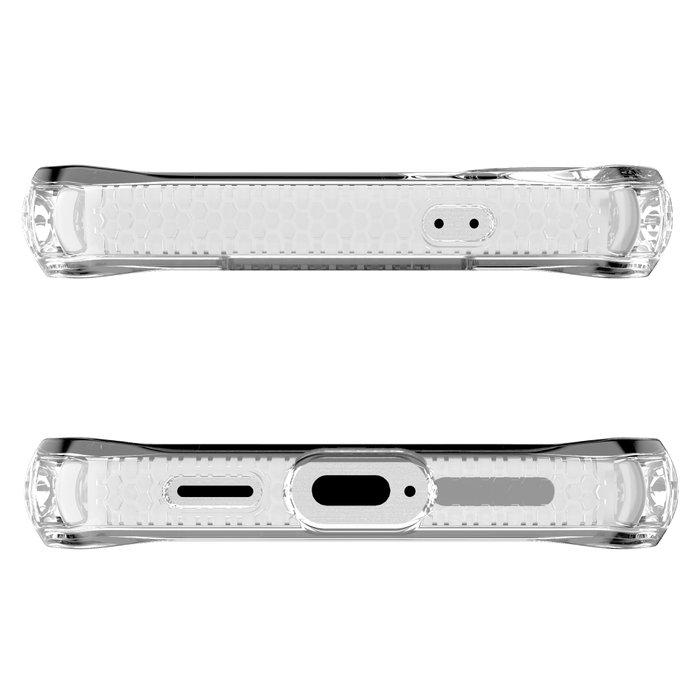 ITSKINS Hybrid_R Clear MagSafe Case for Samsung Galaxy S24 Transparent