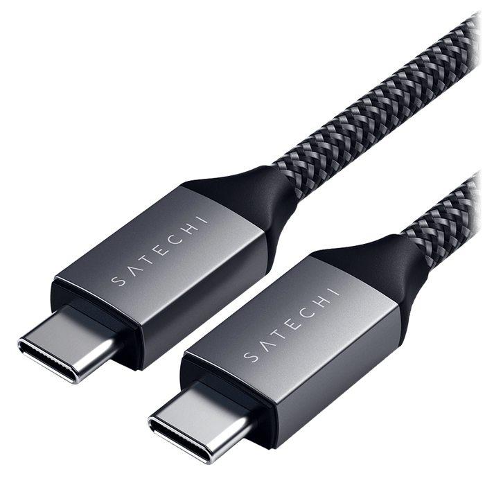 Satechi USB C to USB C 100W Cable 6.5ft Space Gray