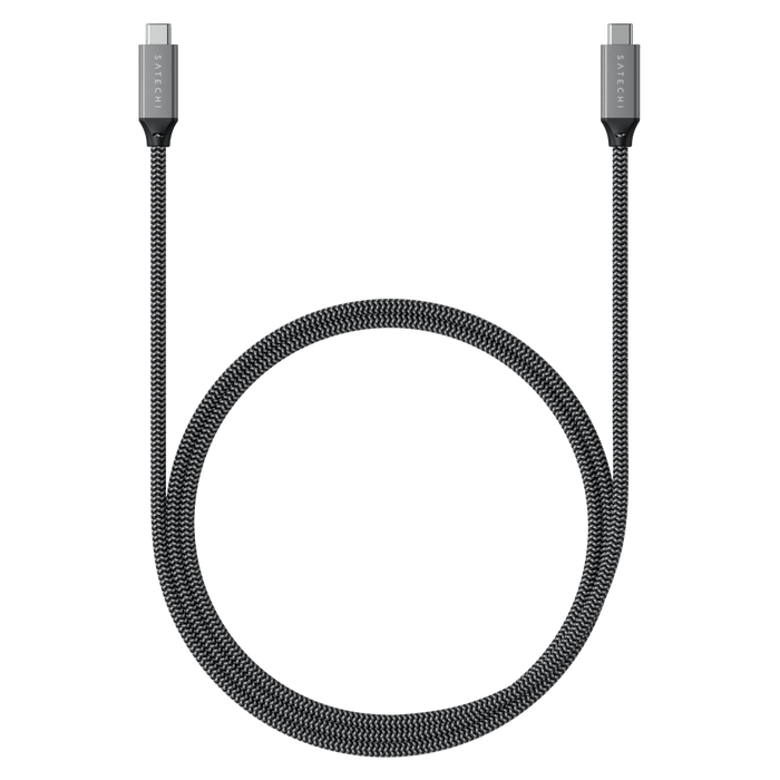 Satechi USB C to USB C Cable 2.6ft Space Gray