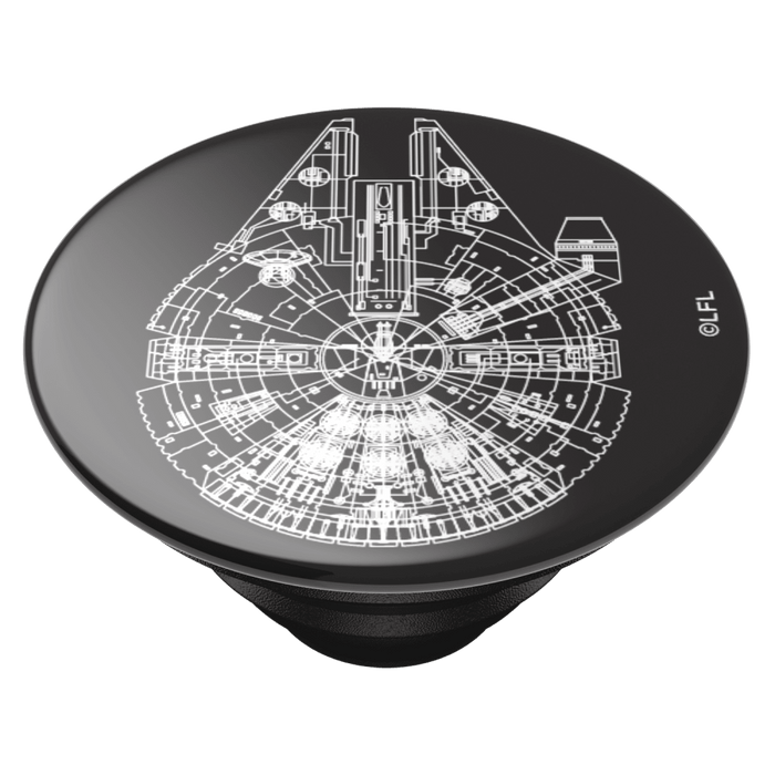 PopSockets PopGrip Star Wars Millennium Falcon Aluminum