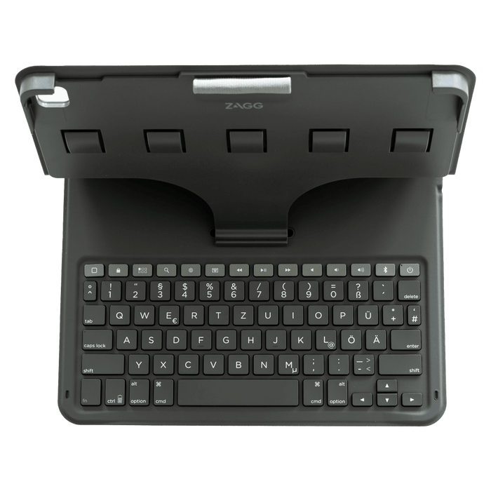 ZAGG ZAGG - Pro Keys Wireless Keyboard and Detachable Case for Apple iPad 10.9 (2022) - Black and Gray Black, Gray