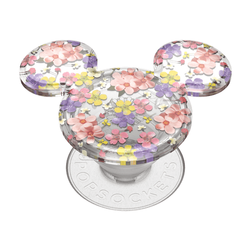 PopSockets PopGrip Disney Earridescent Translucent Mickey Cascading Flowers