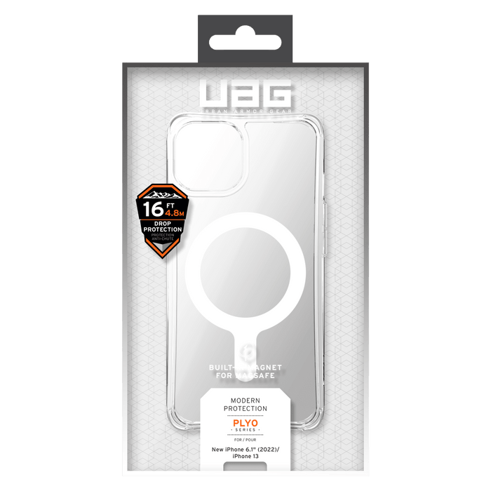 Urban Armor Gear (UAG) Plyo MagSafe Case for Apple iPhone 14 / 13 Ice