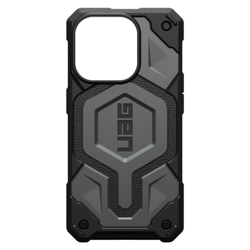 Urban Armor Gear (UAG) Monarch Pro MagSafe Case for Apple iPhone 15 Pro Silver