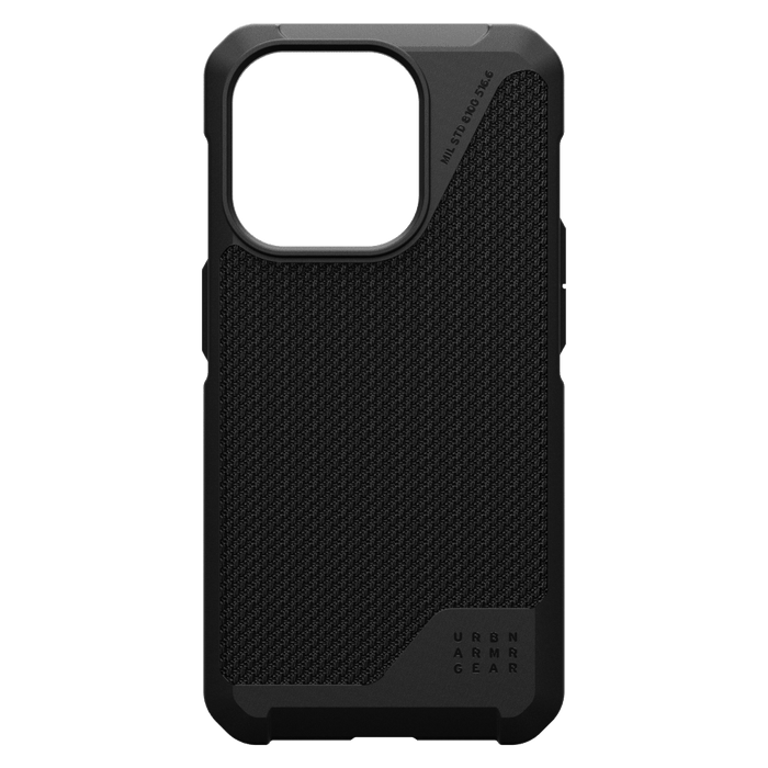 Urban Armor Gear (UAG) Metropolis LT MagSafe Case for Apple iPhone 15 Pro Kevlar Black