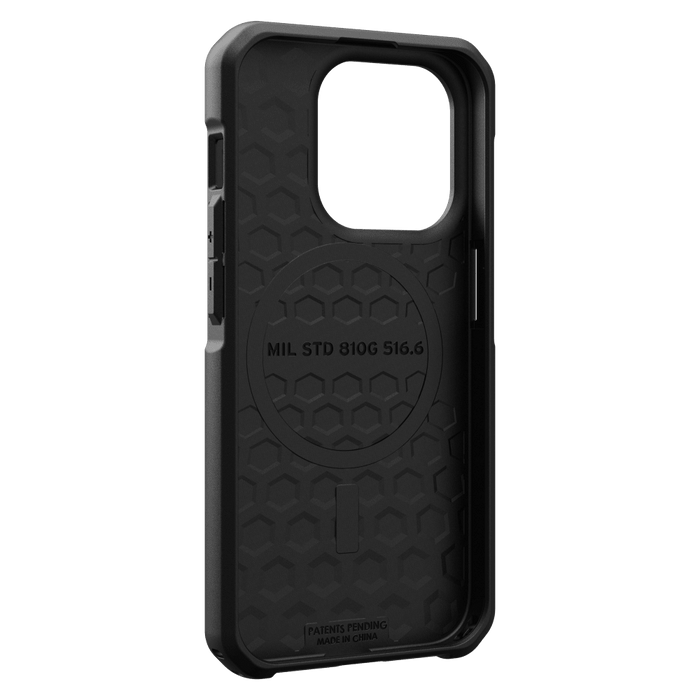 Urban Armor Gear (UAG) Metropolis LT MagSafe Case for Apple iPhone 15 Pro Kevlar Black