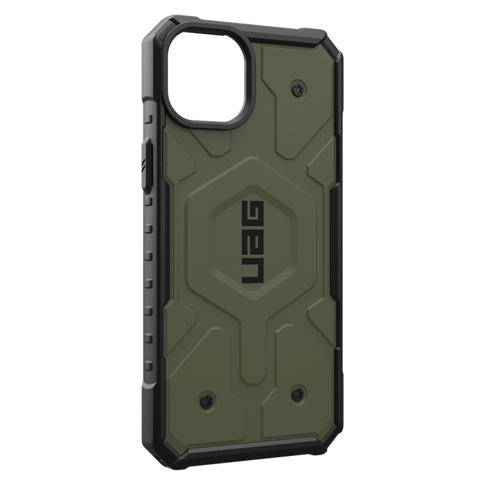 Urban Armor Gear (UAG) Pathfinder MagSafe Case for Apple iPhone 15 Plus Olive Drab