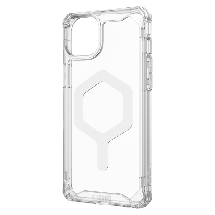 Urban Armor Gear (UAG) Plyo MagSafe Case for Apple iPhone 15 Plus Ice and White
