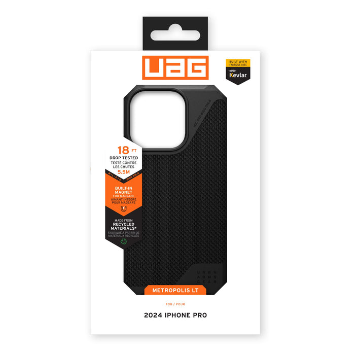 Urban Armor Gear Metropolis LT MagSafe Case for Apple iPhone 16 Pro