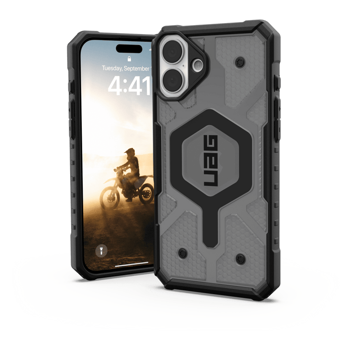 Urban Armor Gear Pathfinder Clear MagSafe Case for Apple iPhone 16 Plus