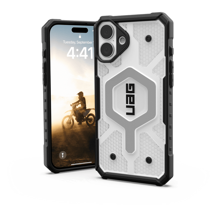 Urban Armor Gear Pathfinder Clear MagSafe Case for Apple iPhone 16 Plus