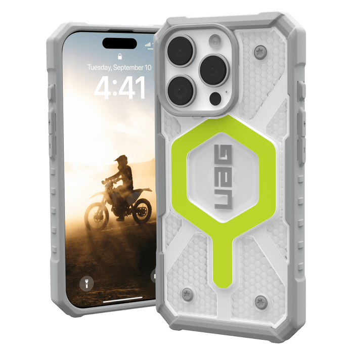 Urban Armor Gear Pathfinder Clear MagSafe Case for Apple iPhone 16 Pro