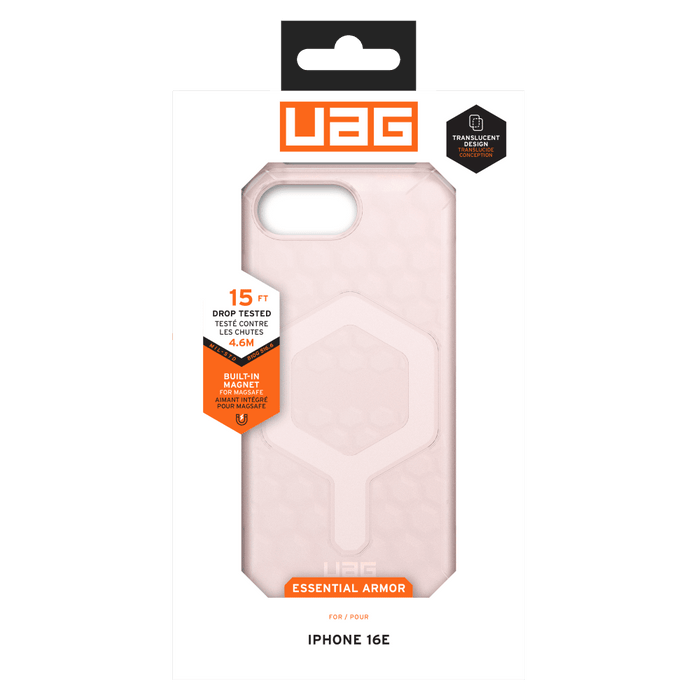 Urban Armor Gear Essential Armor MagSafe Case for Apple iPhone 16e