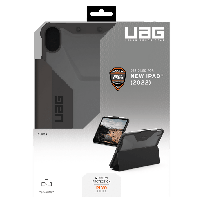 Urban Armor Gear Plyo Case for Apple iPad 10.9 (2022) Black