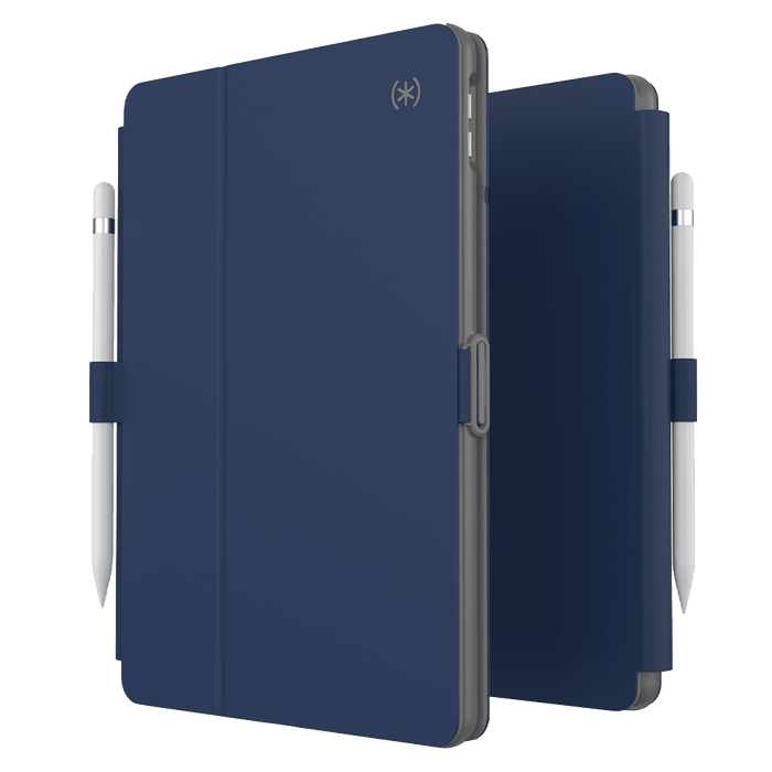 Speck Balance Folio Case for Apple iPad 10.2 Arcadia Navy and Moody Grey
