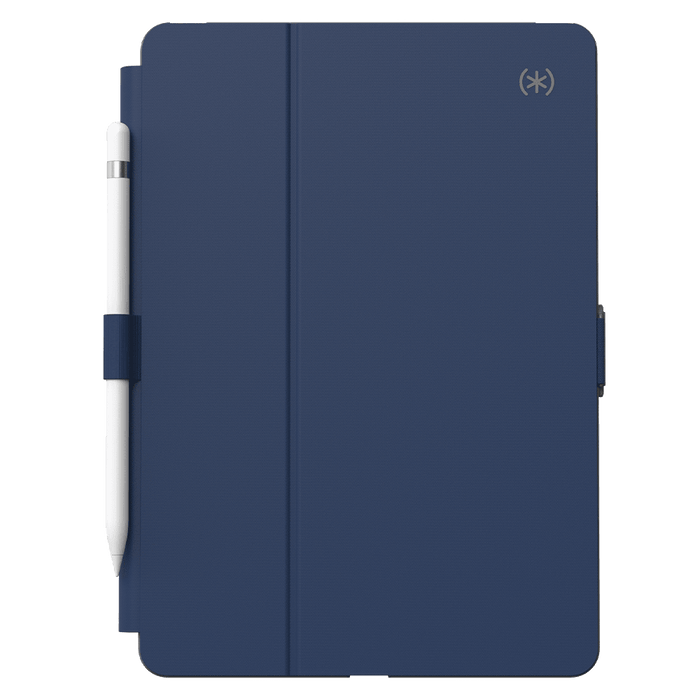 Speck Balance Folio Case for Apple iPad 10.2 Arcadia Navy and Moody Grey