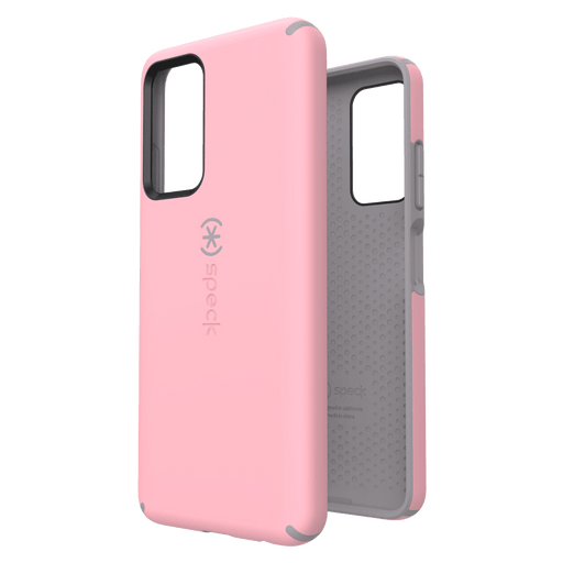 Speck Presidio Impact Hero Case for Samsung Galaxy A03s Rosy Pink and Cathedral Grey