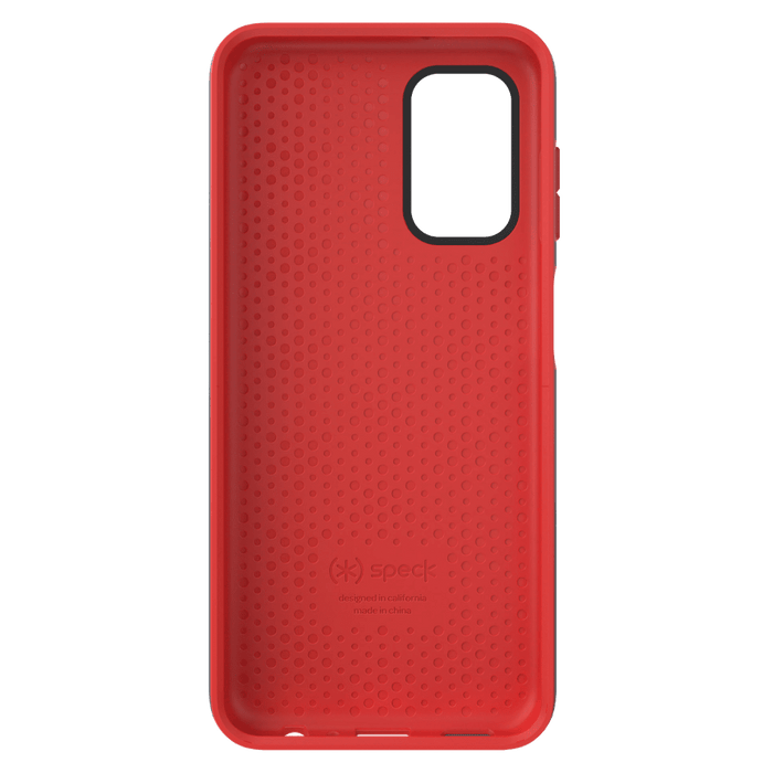 Speck Presidio Impact Hero Case for Samsung Galaxy A13 Moody Grey and Turbo Red