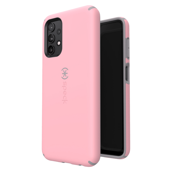 Speck Presidio Impact Hero Case for Samsung Galaxy A13 Rosy Pink and Cathedral Grey
