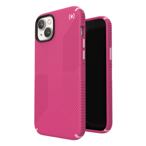 Speck Presidio Grip 2 MagSafe Case for Apple iPhone 14 Plus Digital Pink