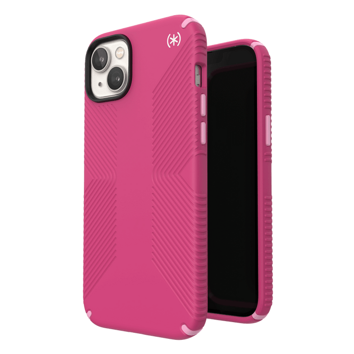 Speck Presidio Grip 2 MagSafe Case for Apple iPhone 14 Plus Digital Pink