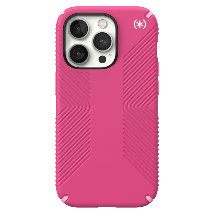 Speck Presidio Grip 2 MagSafe Case for Apple iPhone 14 Pro Digital Pink