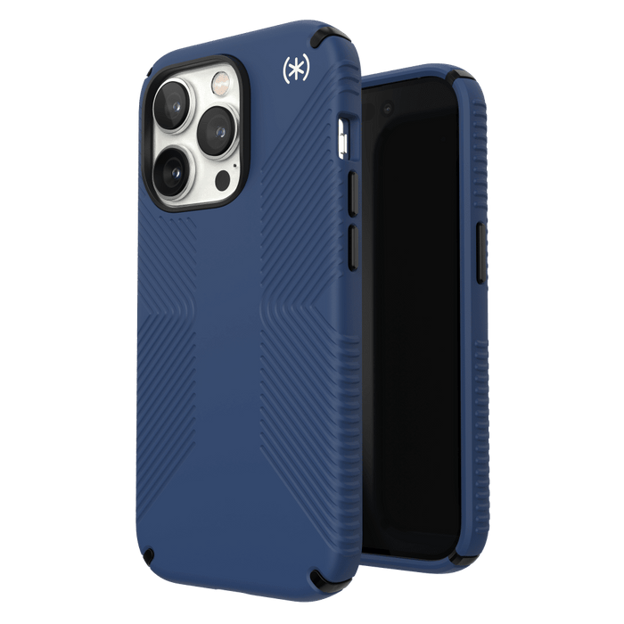 Speck Presidio Grip 2 MagSafe Case for Apple iPhone 14 Pro Coastal Blue