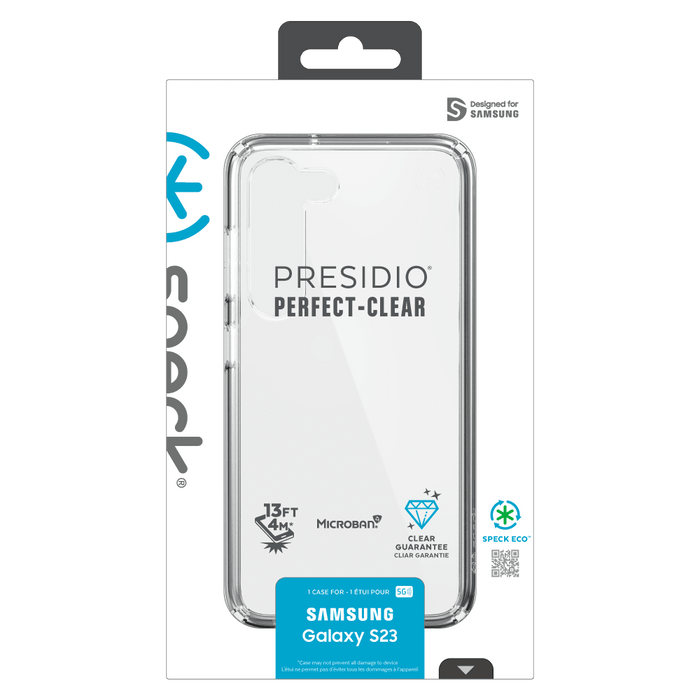 Presidio Perfect Clear Case for Samsung Galaxy S23
