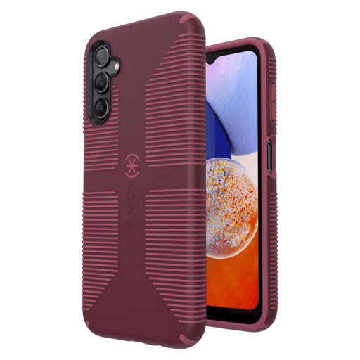 Speck Presidio Impact Hero Case for Samsung Galaxy A14 5G Rusty Red and Black