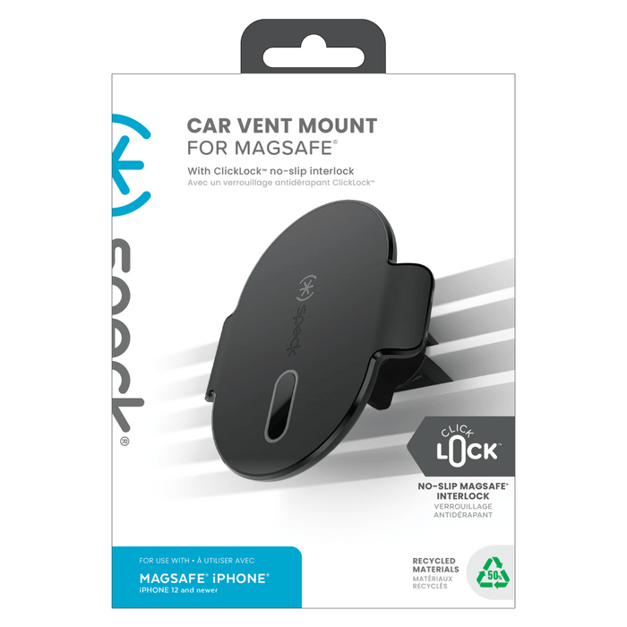 Speck CLICKLOCK MagSafe Car Vent Mount Black