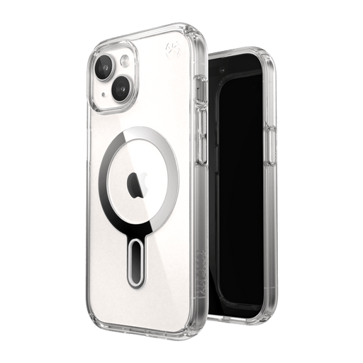 Speck Presidio Perfect Clear MagSafe Case for Apple iPhone 15 / iPhone 14 / iPhone 13 / iPhone 16e