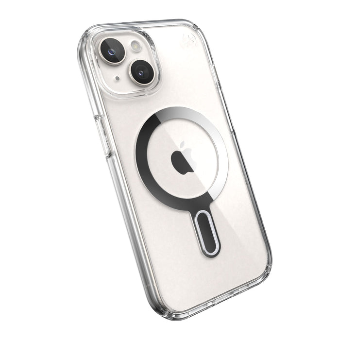 Speck Presidio Perfect Clear MagSafe Case for Apple iPhone 15 / iPhone 14 / iPhone 13 / iPhone 16e Clear