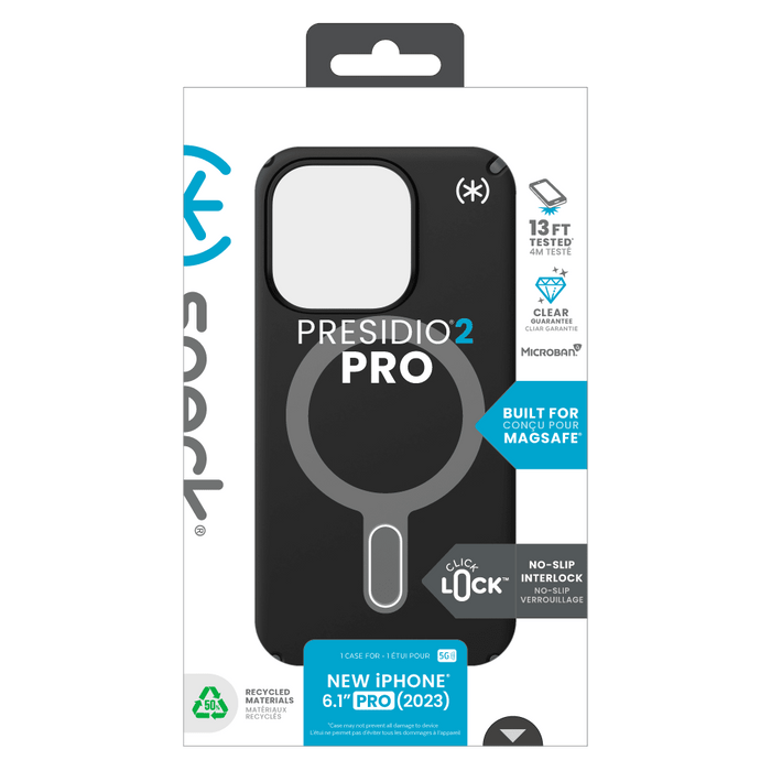 Speck Presidio2 Pro MagSafe Case for Apple iPhone 15 Pro