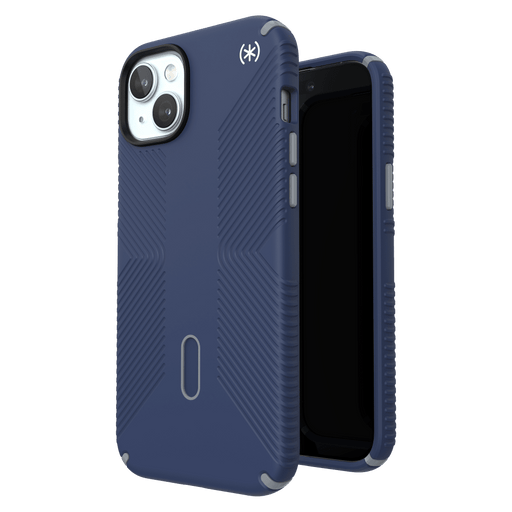 Speck Presidio2 Grip MagSafe Case for Apple iPhone 15 Plus / iPhone 14 Plus Coastal Blue